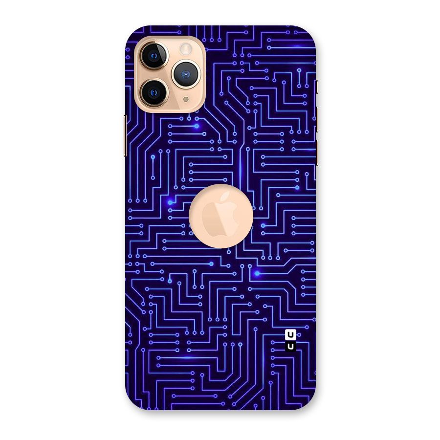 Dotting Lines Back Case for iPhone 11 Pro Max Logo Cut