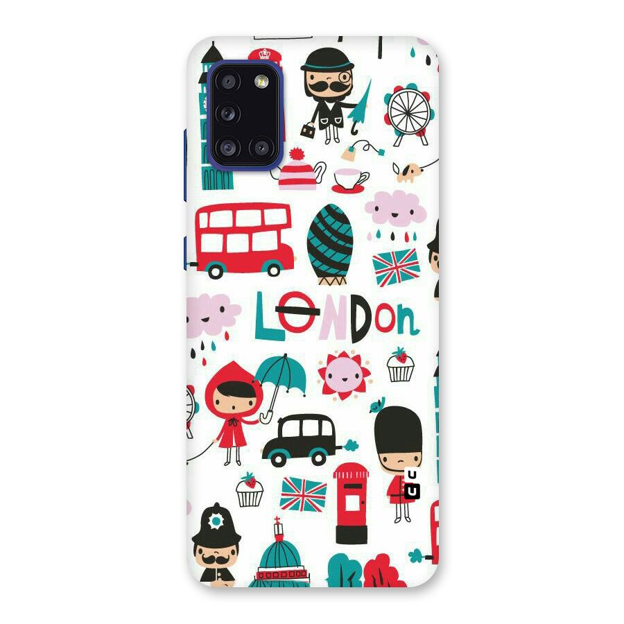 Double Decker Back Case for Galaxy A31