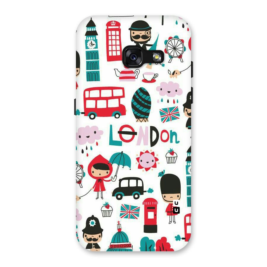 Double Decker Back Case for Galaxy A3 (2017)