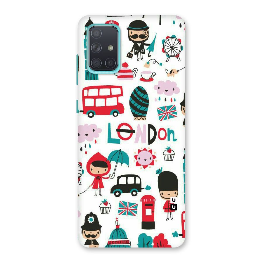 Double Decker Back Case for Galaxy A71