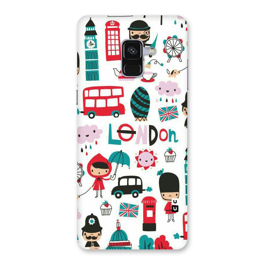Double Decker Back Case for Galaxy A8 Plus