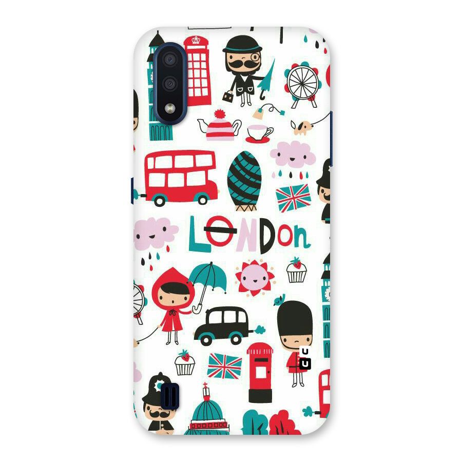 Double Decker Back Case for Galaxy M01