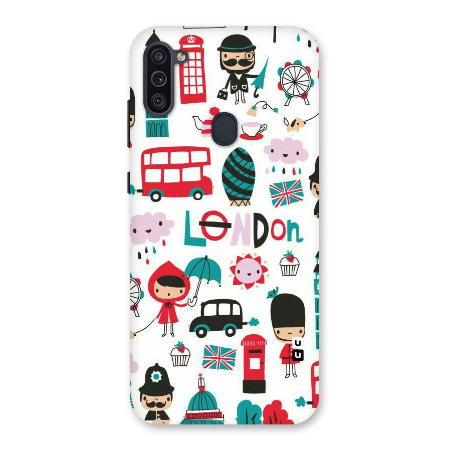 Double Decker Back Case for Galaxy M11