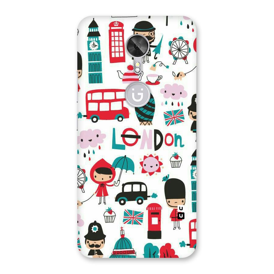 Double Decker Back Case for Gionee A1