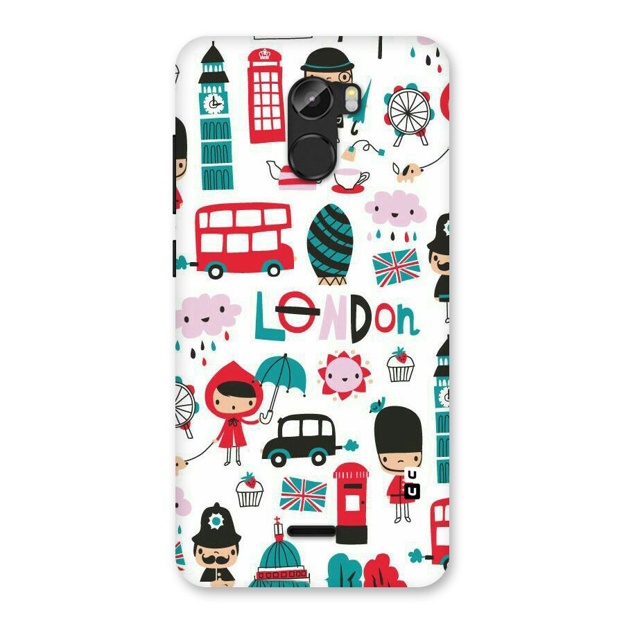 Double Decker Back Case for Gionee X1