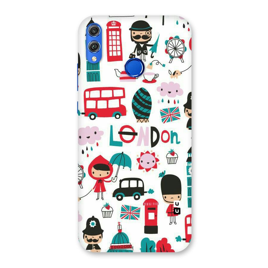 Double Decker Back Case for Honor 8X
