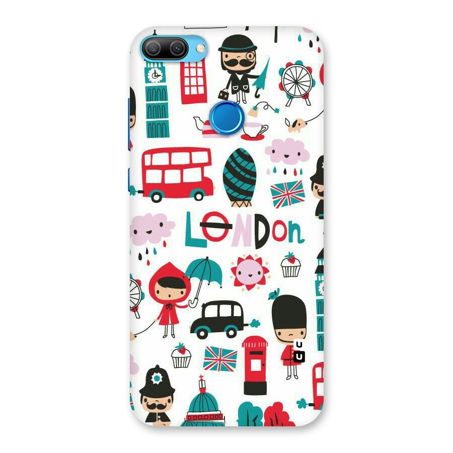 Double Decker Back Case for Honor 9N