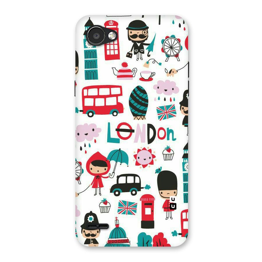 Double Decker Back Case for LG Q6