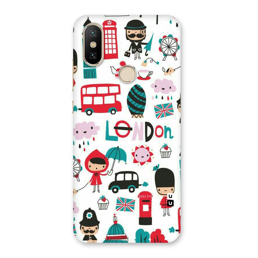 Double Decker Back Case for Mi A2