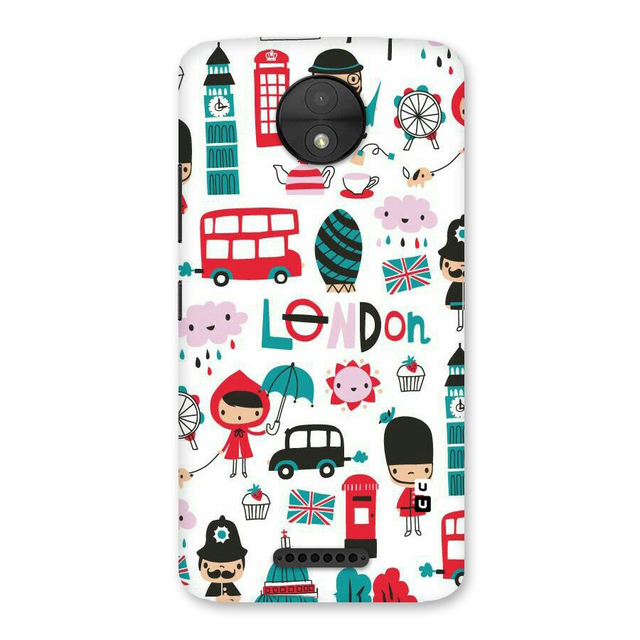 Double Decker Back Case for Moto C