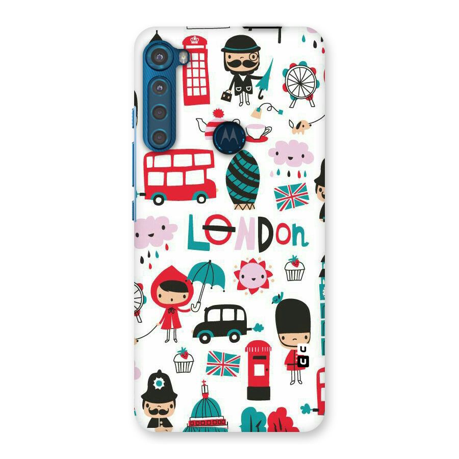 Double Decker Back Case for Motorola One Fusion Plus