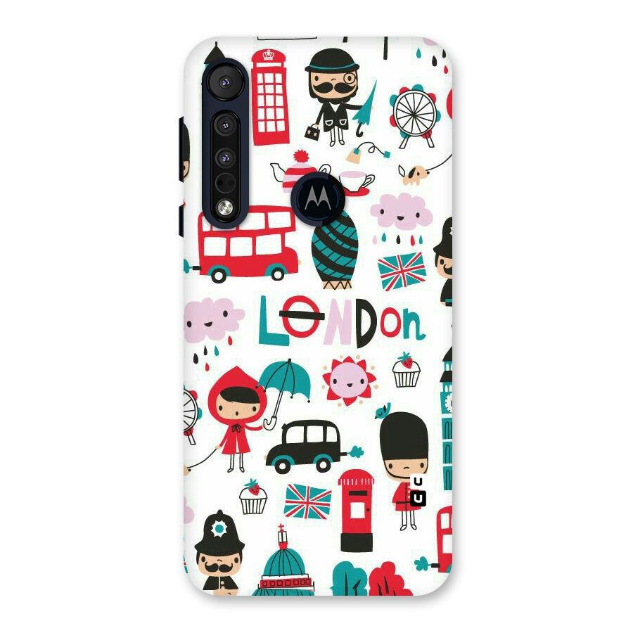 Double Decker Back Case for Motorola One Macro