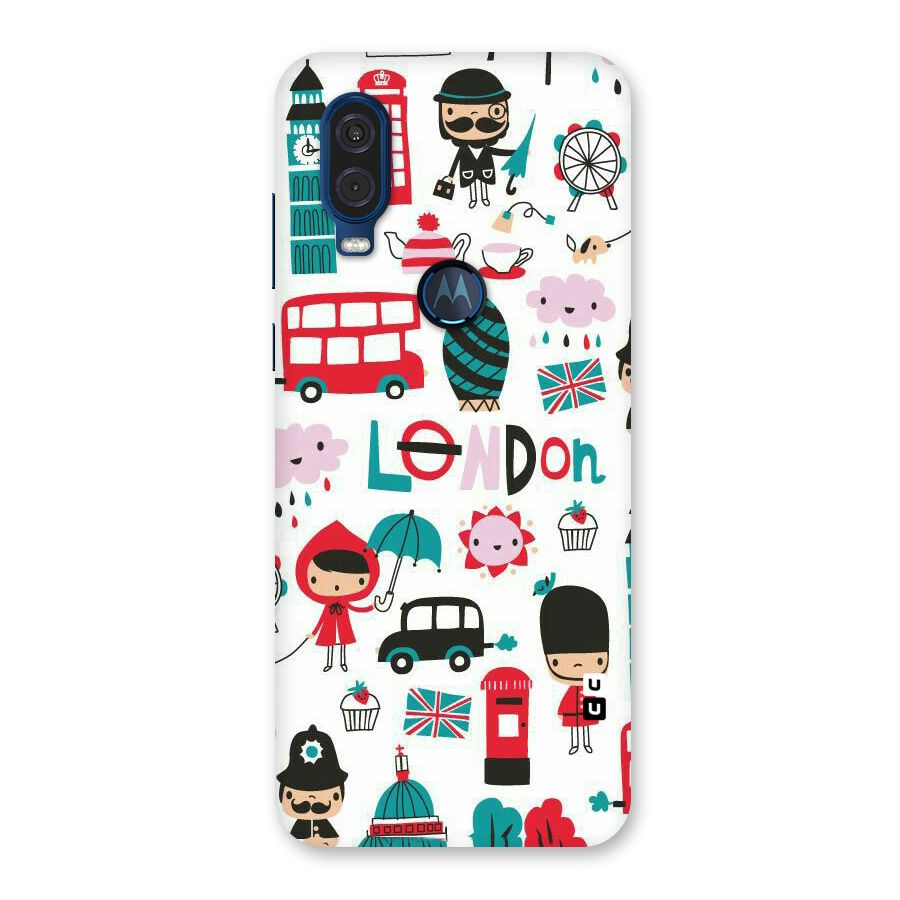 Double Decker Back Case for Motorola One Vision