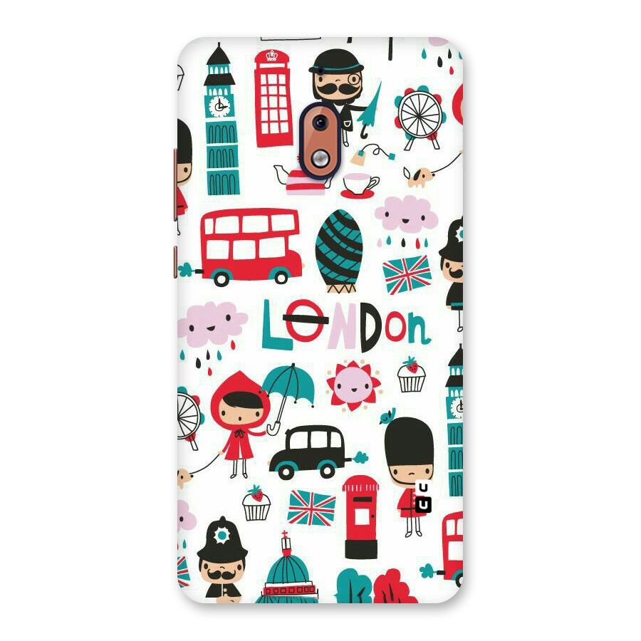 Double Decker Back Case for Nokia 2.1