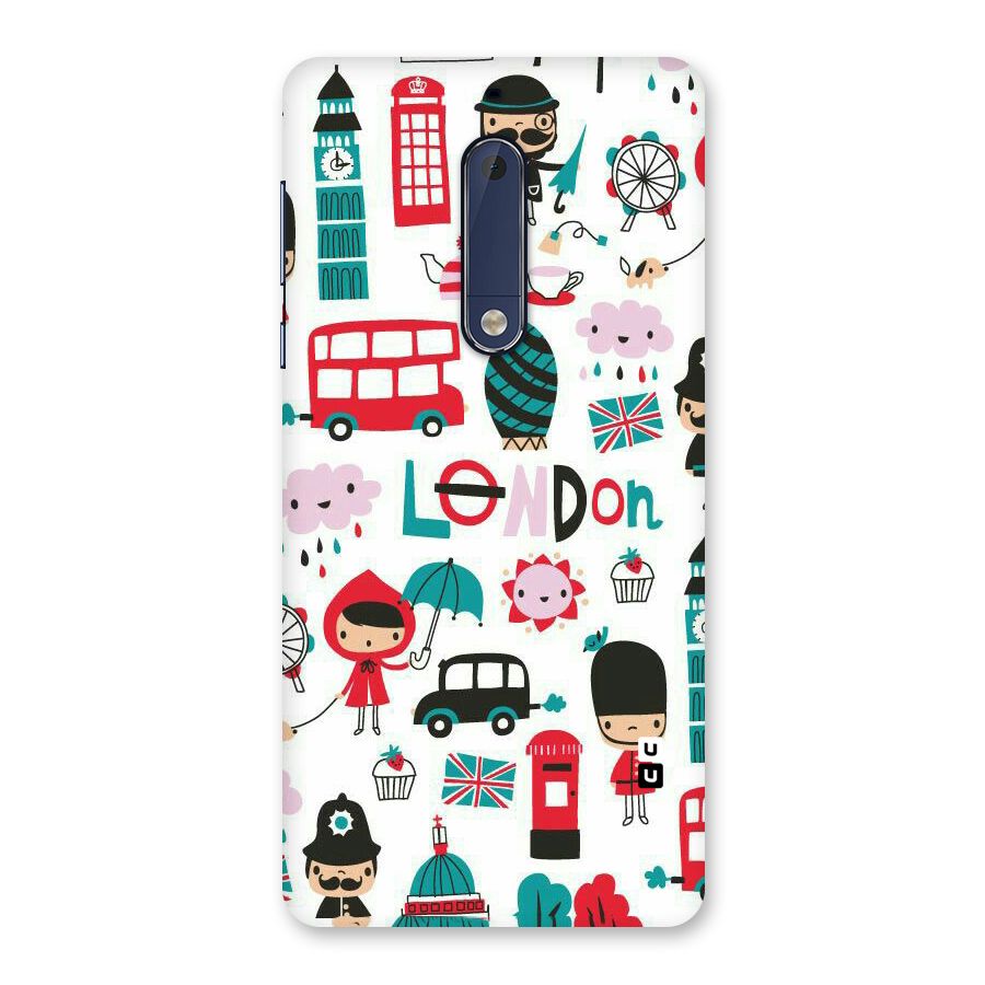 Double Decker Back Case for Nokia 5