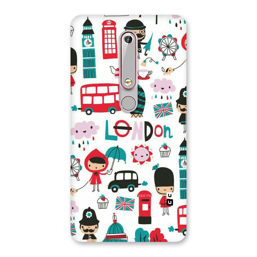 Double Decker Back Case for Nokia 6.1