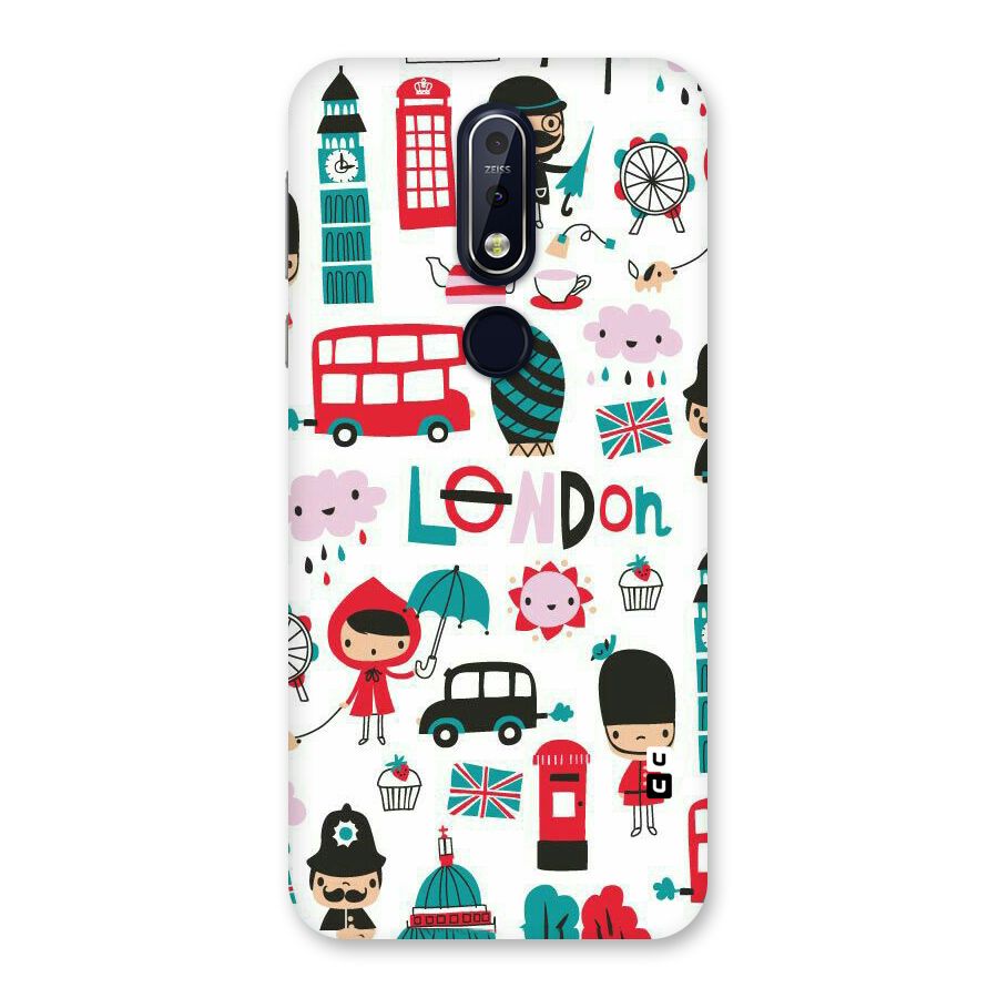 Double Decker Back Case for Nokia 7.1