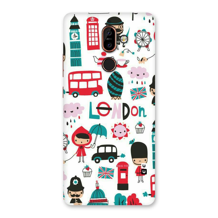 Double Decker Back Case for Nokia 7 Plus