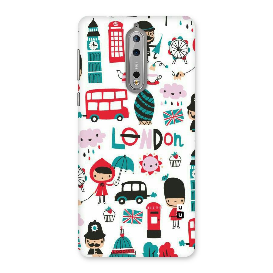 Double Decker Back Case for Nokia 8