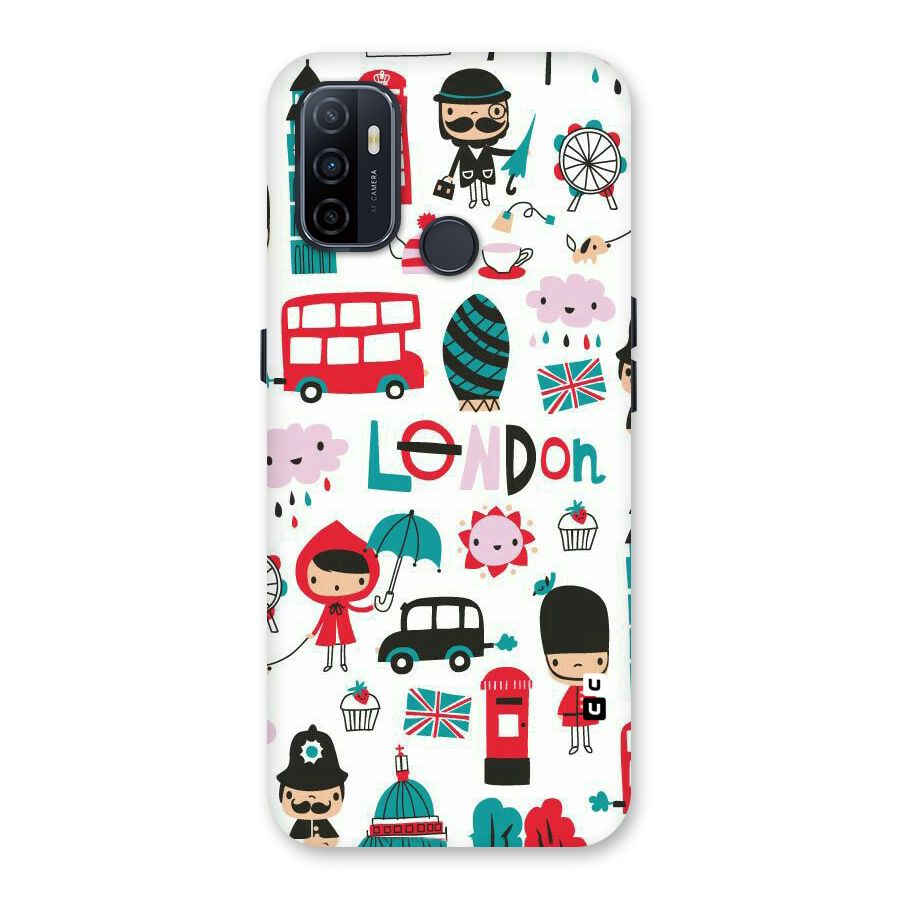 Double Decker Back Case for Oppo A32