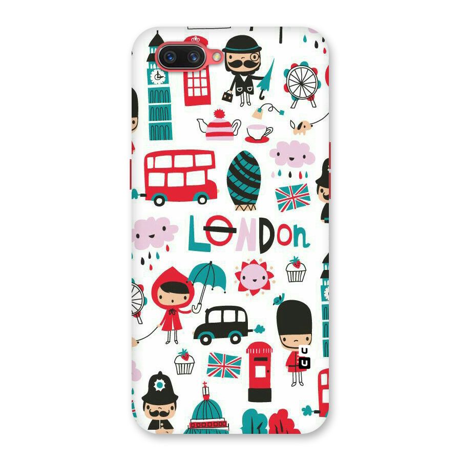Double Decker Back Case for Oppo A3s