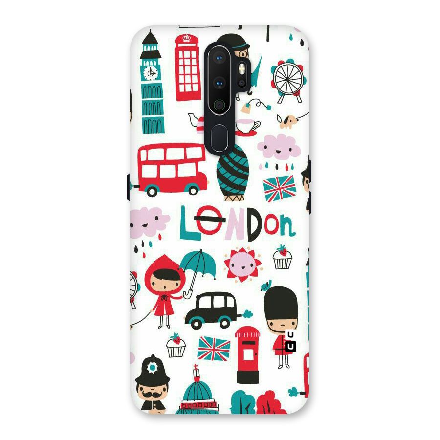 Double Decker Back Case for Oppo A5 (2020)