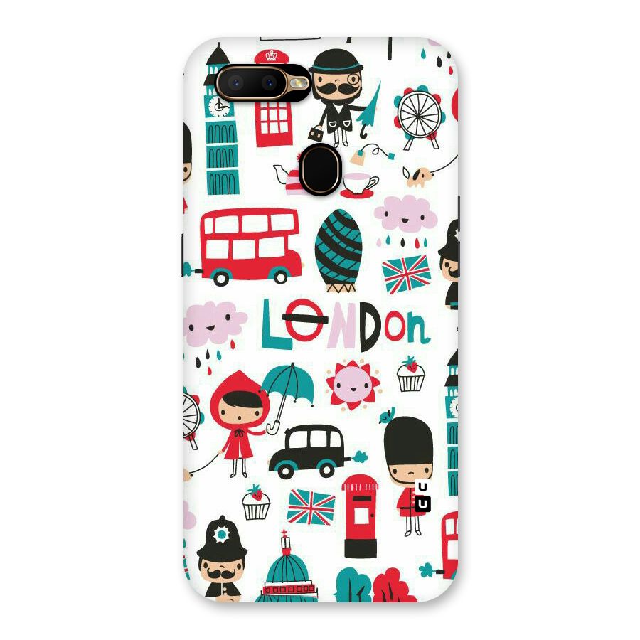 Double Decker Back Case for Oppo A5s