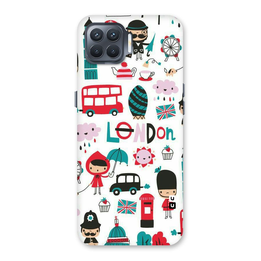 Double Decker Back Case for Oppo F17 Pro