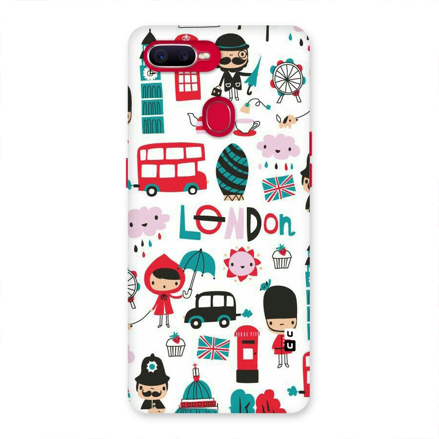 Double Decker Back Case for Oppo F9 Pro