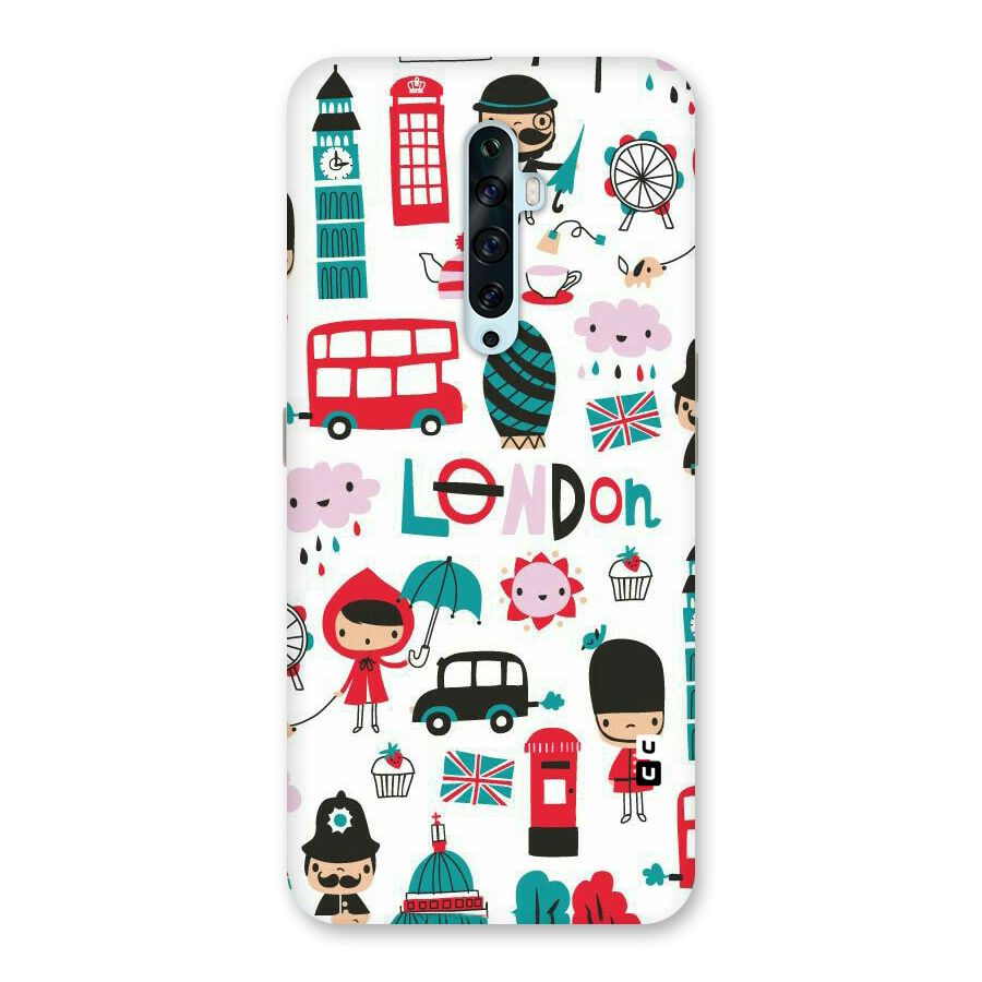 Double Decker Back Case for Oppo Reno2 F