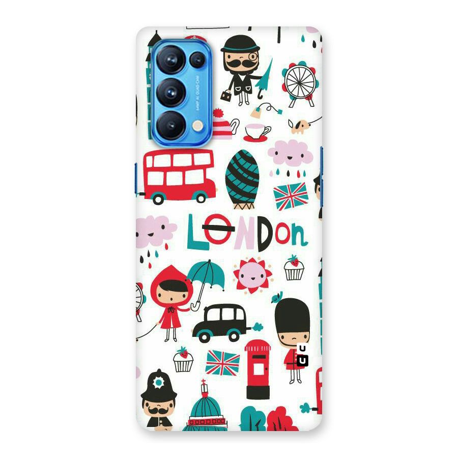 Double Decker Back Case for Oppo Reno5 Pro 5G
