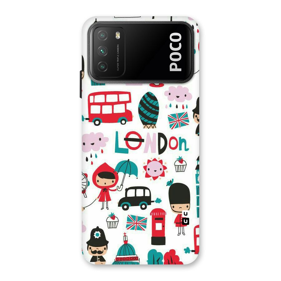 Double Decker Back Case for Poco M3