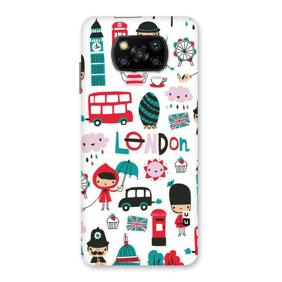 Double Decker Back Case for Poco X3