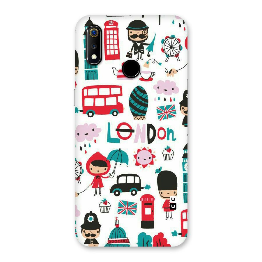 Double Decker Back Case for Realme 3