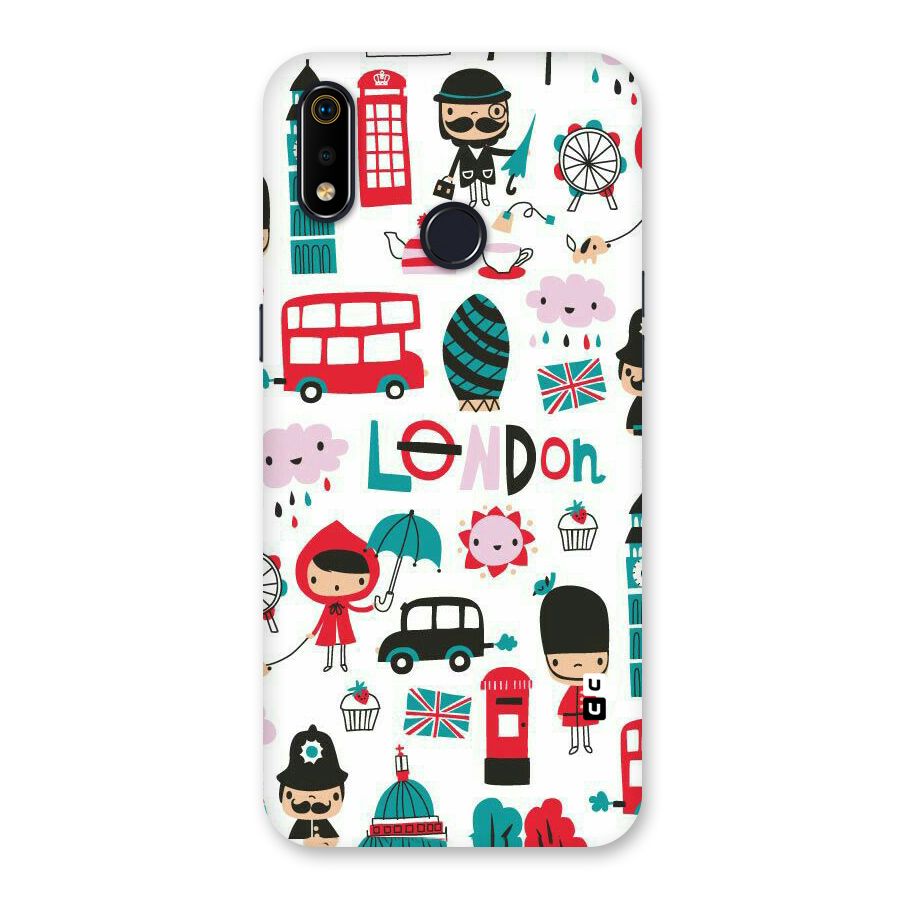 Double Decker Back Case for Realme 3i