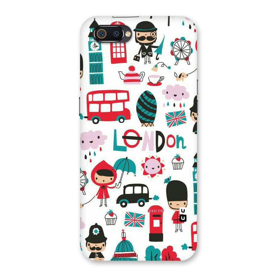 Double Decker Back Case for Realme C2