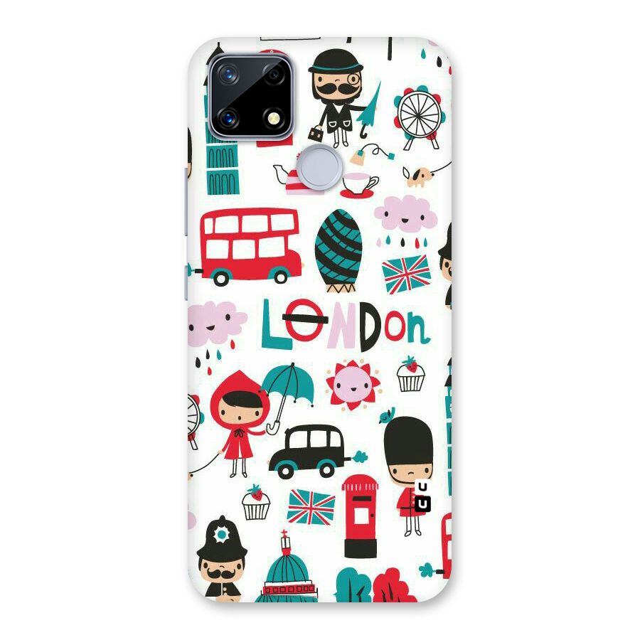 Double Decker Back Case for Realme Narzo 20