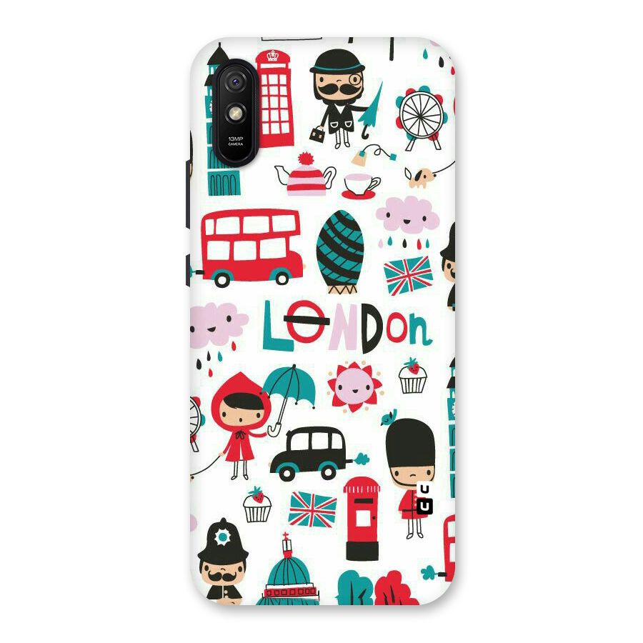 Double Decker Back Case for Redmi 9i