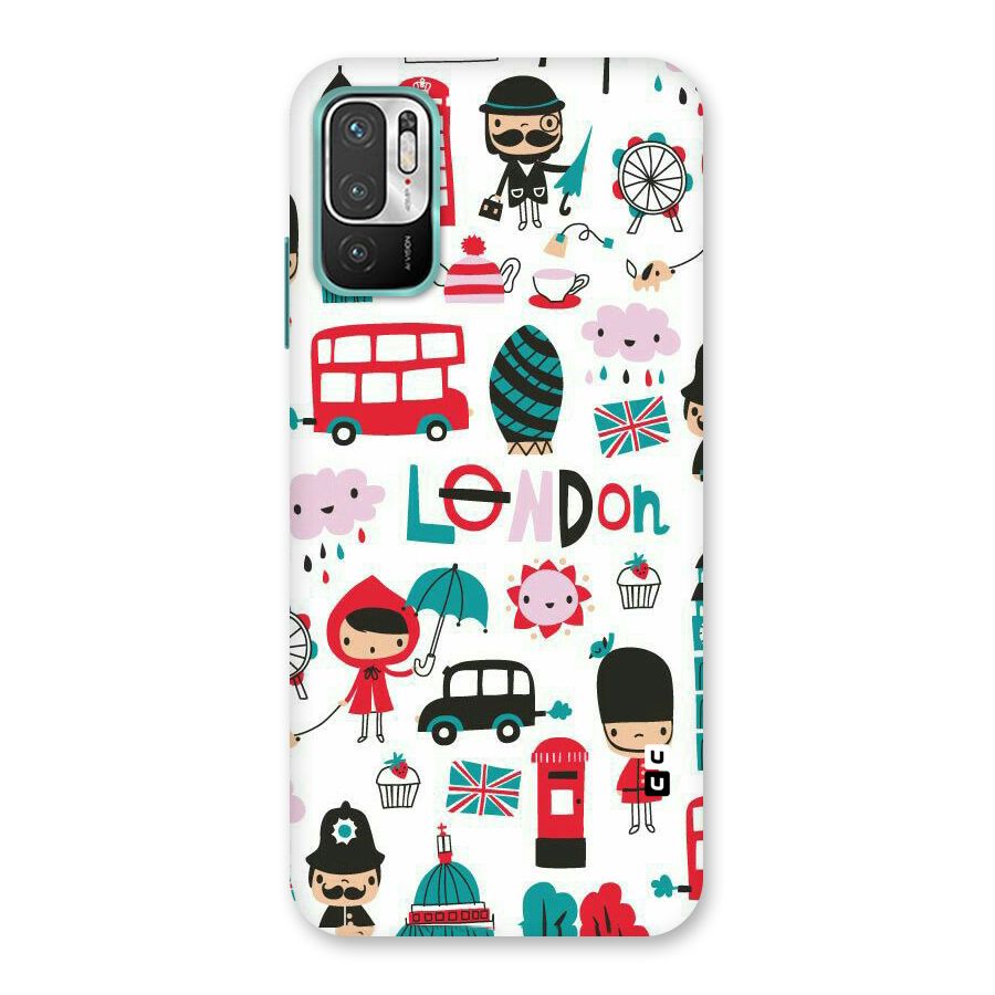 Double Decker Back Case for Redmi Note 10T 5G