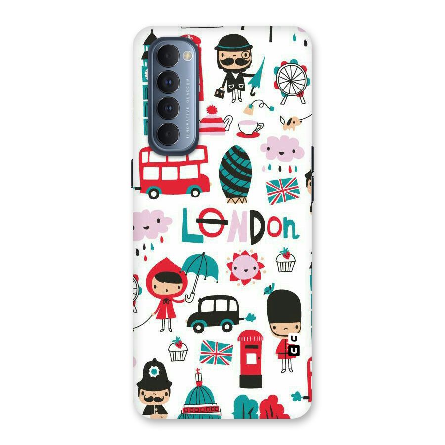 Double Decker Back Case for Reno4 Pro