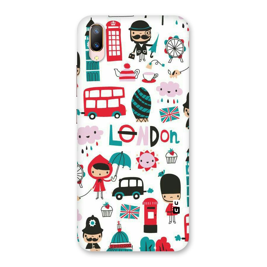 Double Decker Back Case for Vivo V11 Pro