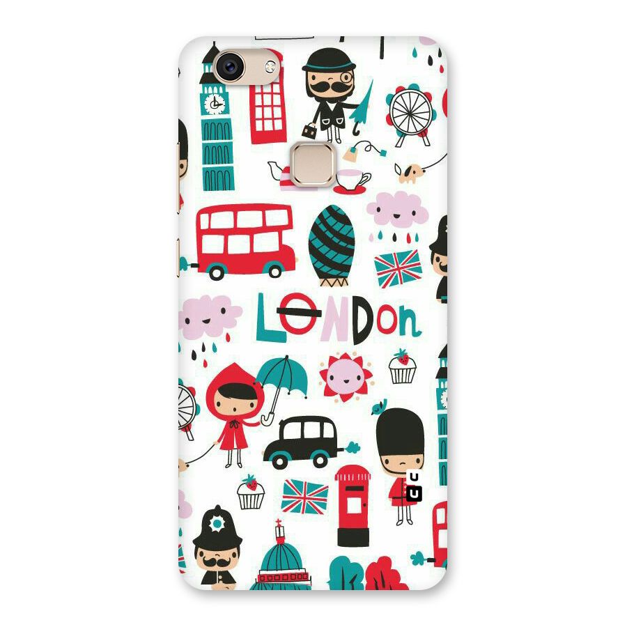 Double Decker Back Case for Vivo V7