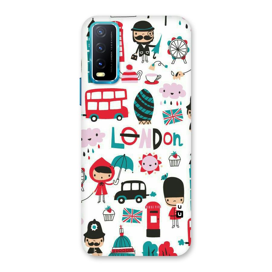 Double Decker Back Case for Vivo Y20G