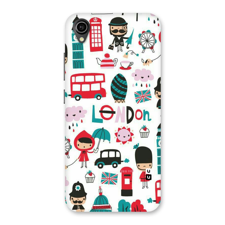 Double Decker Back Case for Vivo Y90