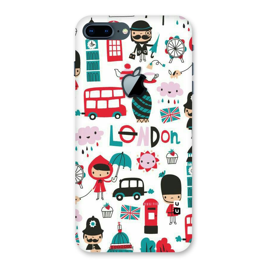 Double Decker Back Case for iPhone 7 Plus Apple Cut