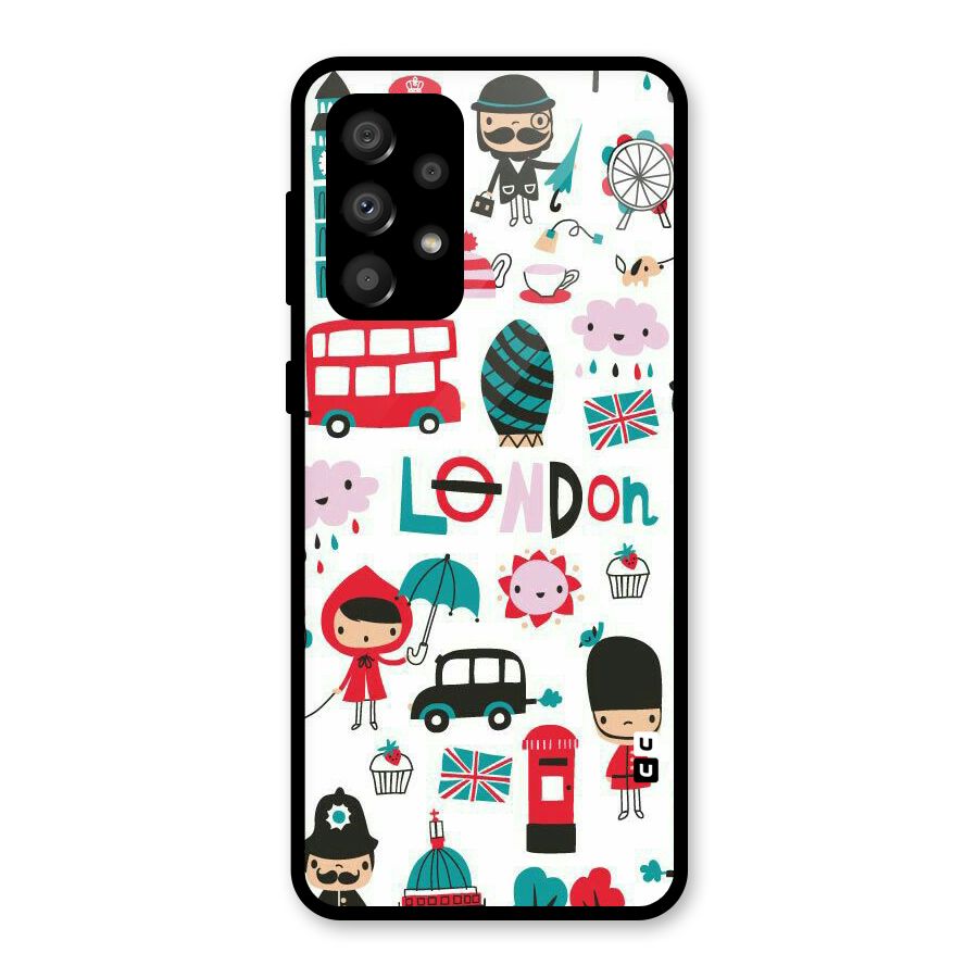 Double Decker Glass Back Case for Galaxy A32