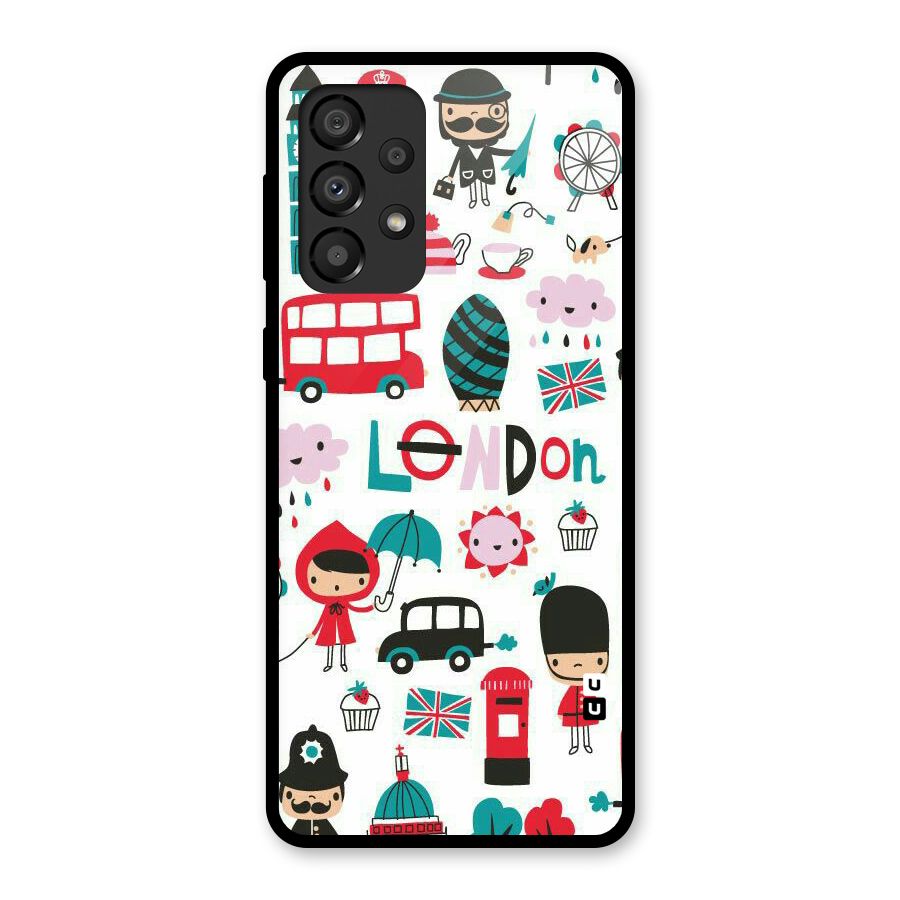 Double Decker Glass Back Case for Galaxy A33 5G
