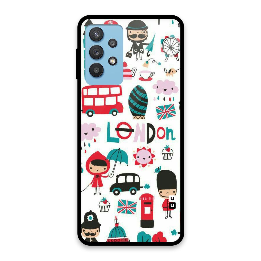 Double Decker Glass Back Case for Galaxy M32 5G