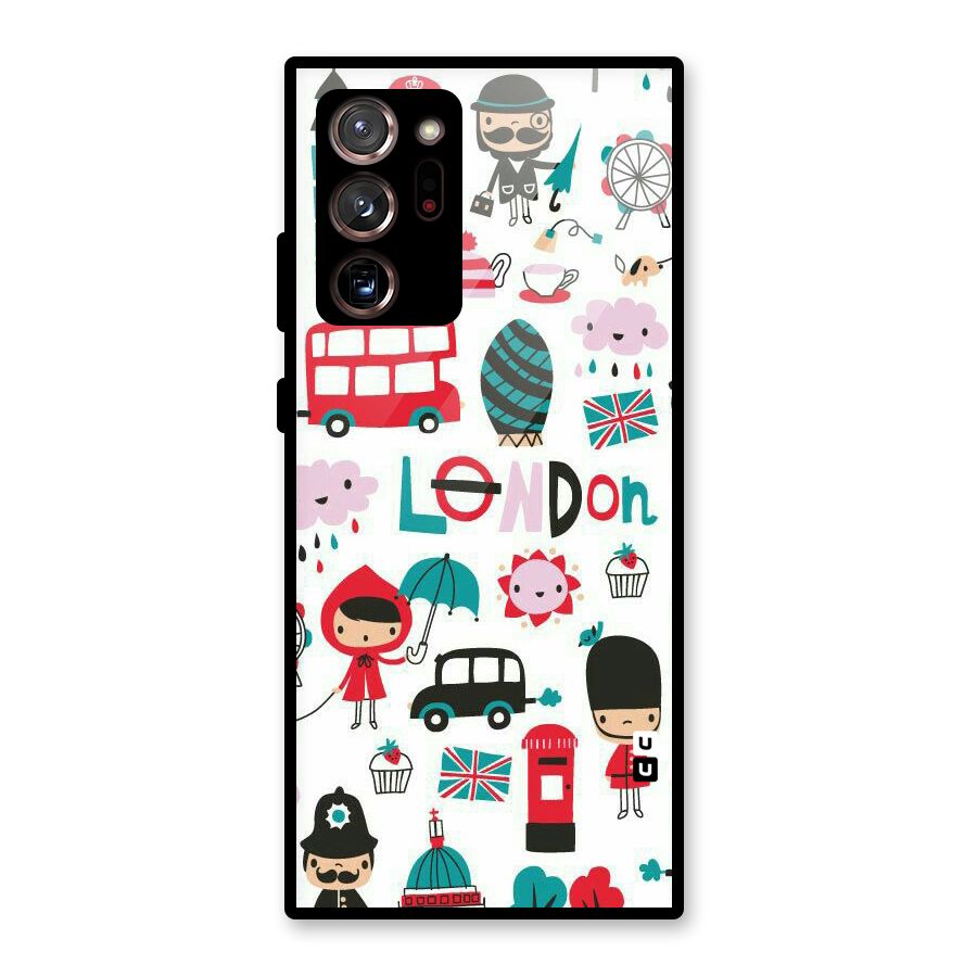 Double Decker Glass Back Case for Galaxy Note 20 Ultra 5G