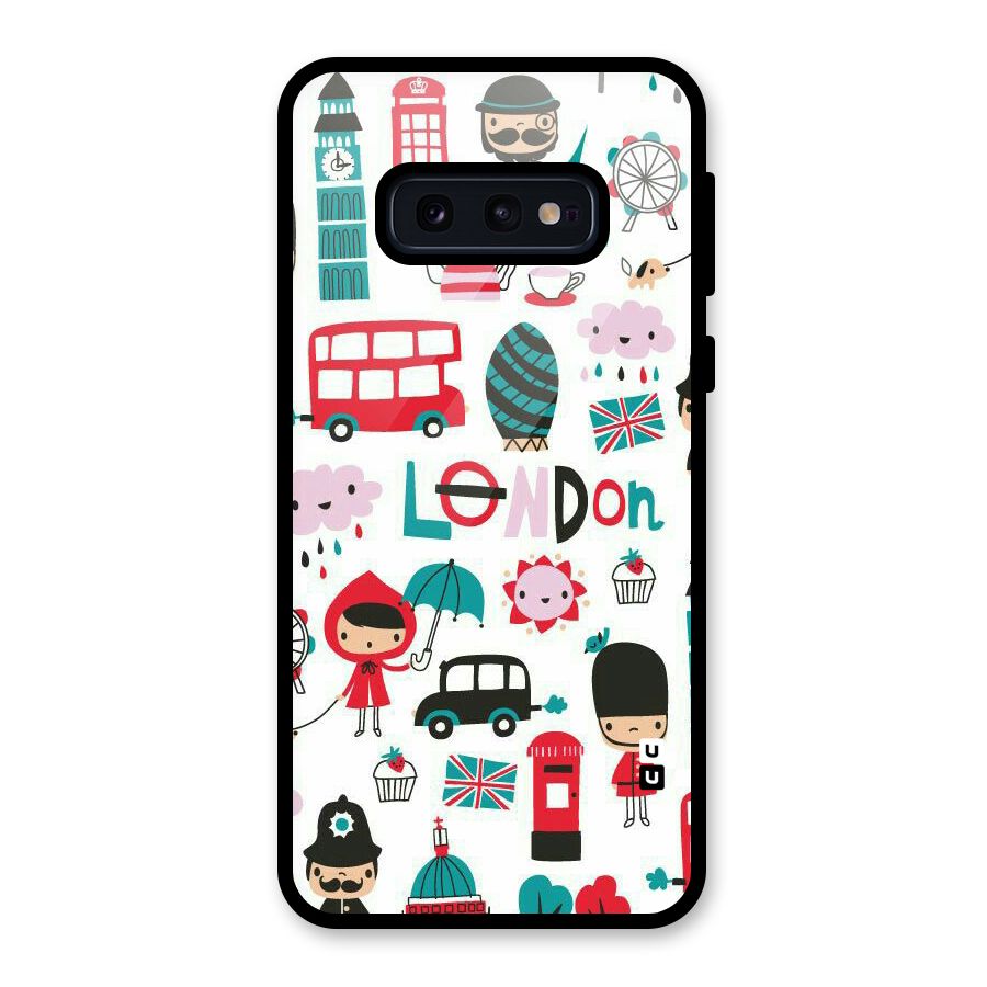 Double Decker Glass Back Case for Galaxy S10e